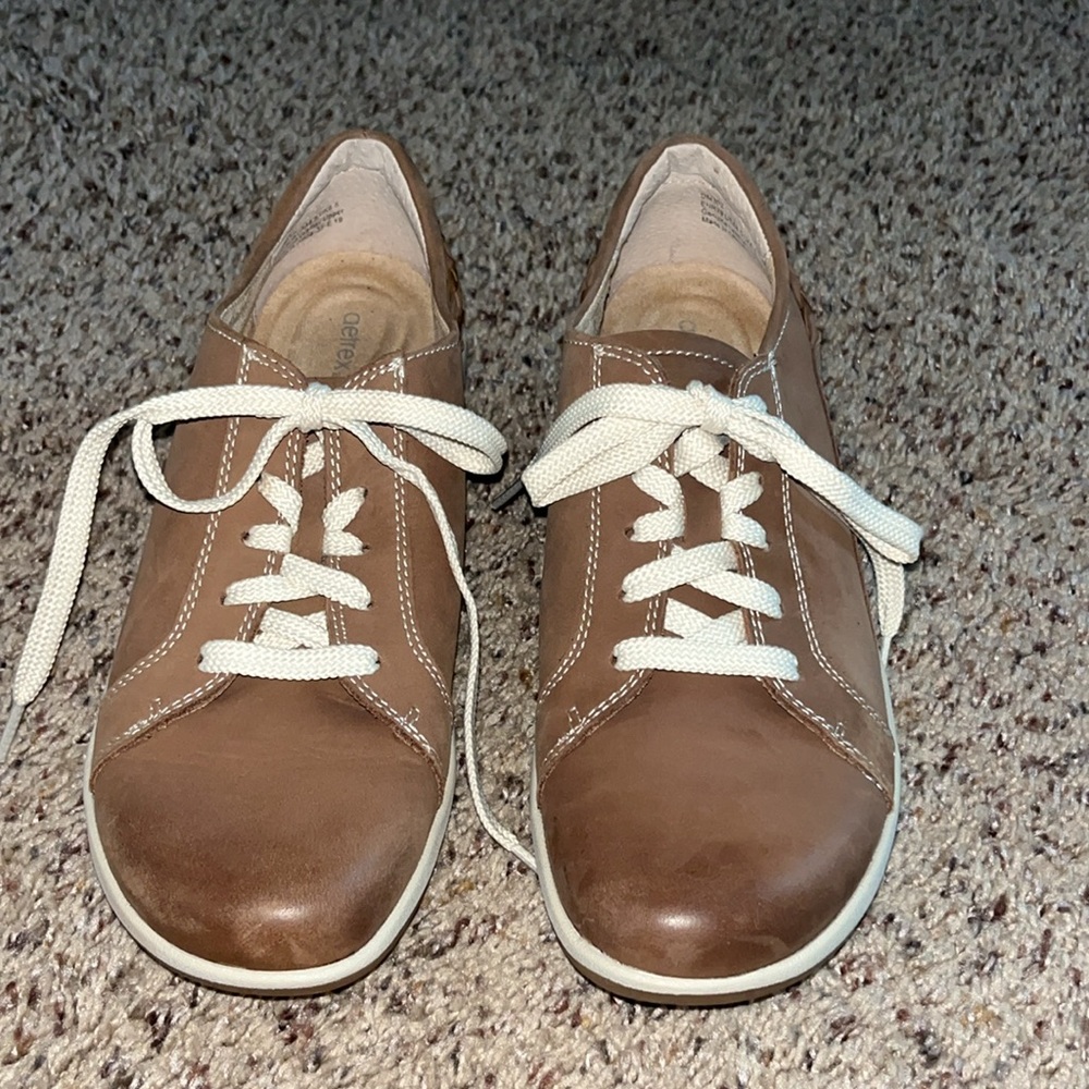 Aetrex Dana - Sneakers Warm Brown Size US 8.5 EUR 39 - Picture 6 of 13